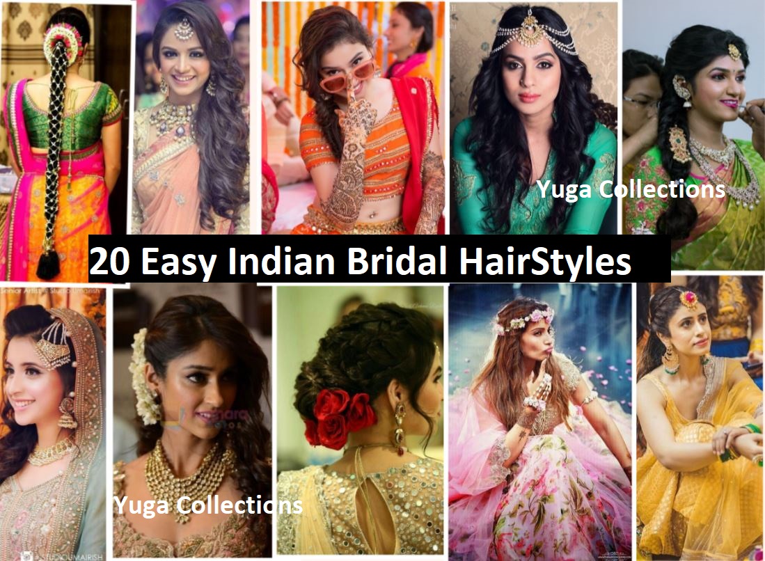 Best and Beautiful Hair Styles for Indian Bride – Yuga's Blog